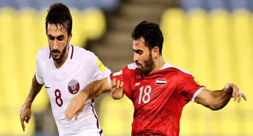 سوريا تسحق قطر وتحافظ على آمال التأهل لمونديال روسيا